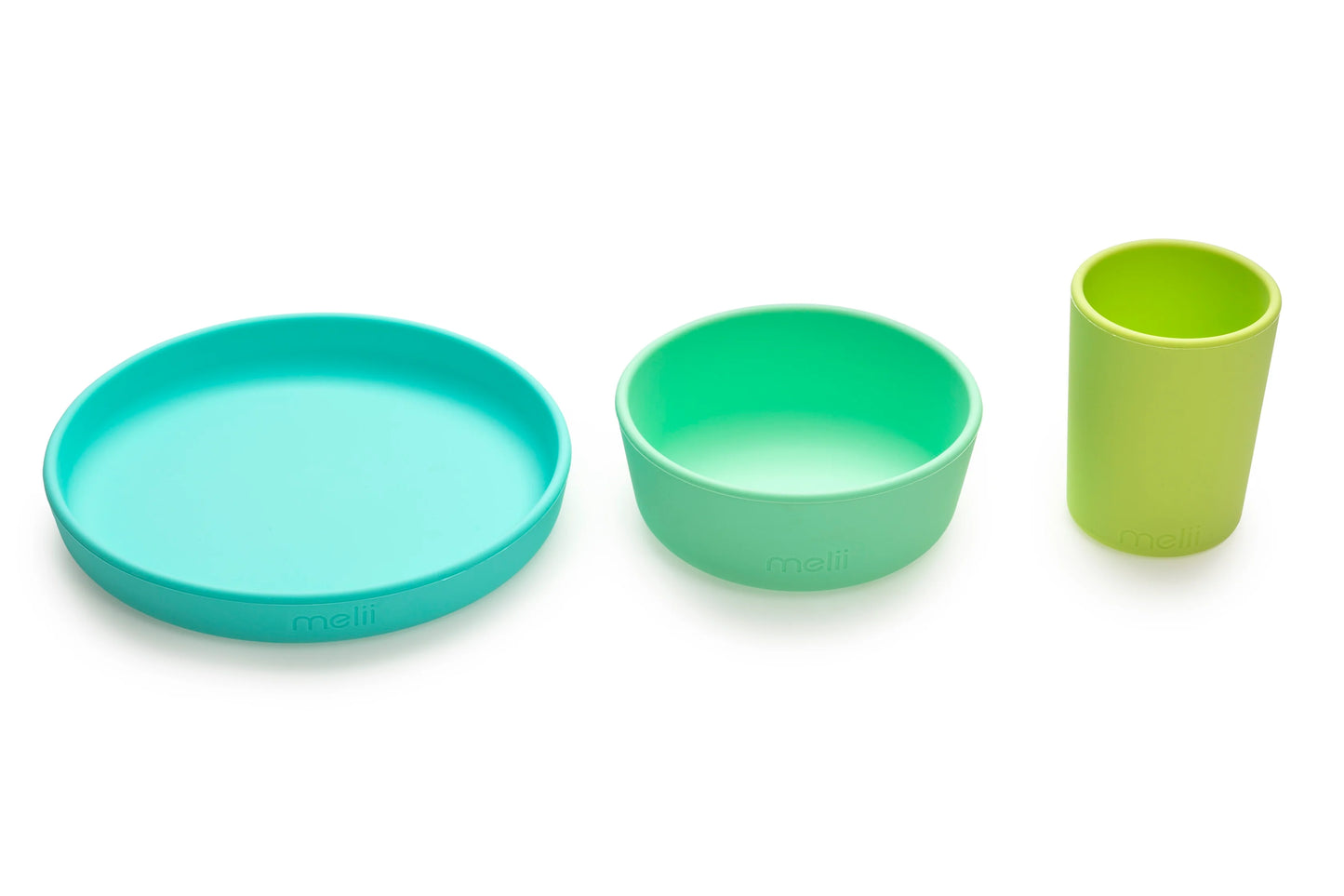 Melii 3 Piece Silicone Feeding Set - 6 to 36 Months