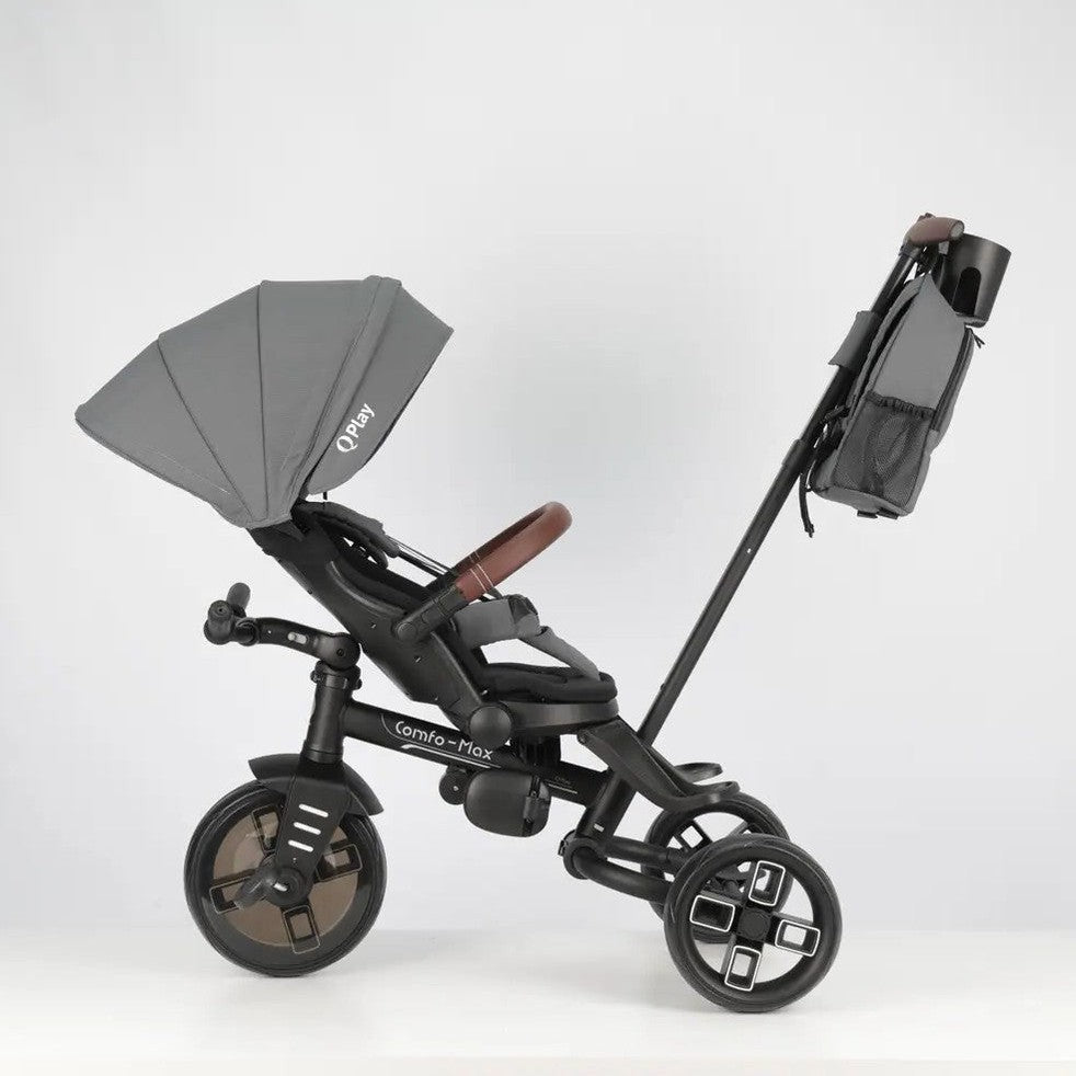 Qplay Stroller Comfo Max 7in1 Grey 10 to 72 Months