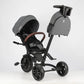 Qplay Stroller Comfo Max 7in1 Grey 10 to 72 Months