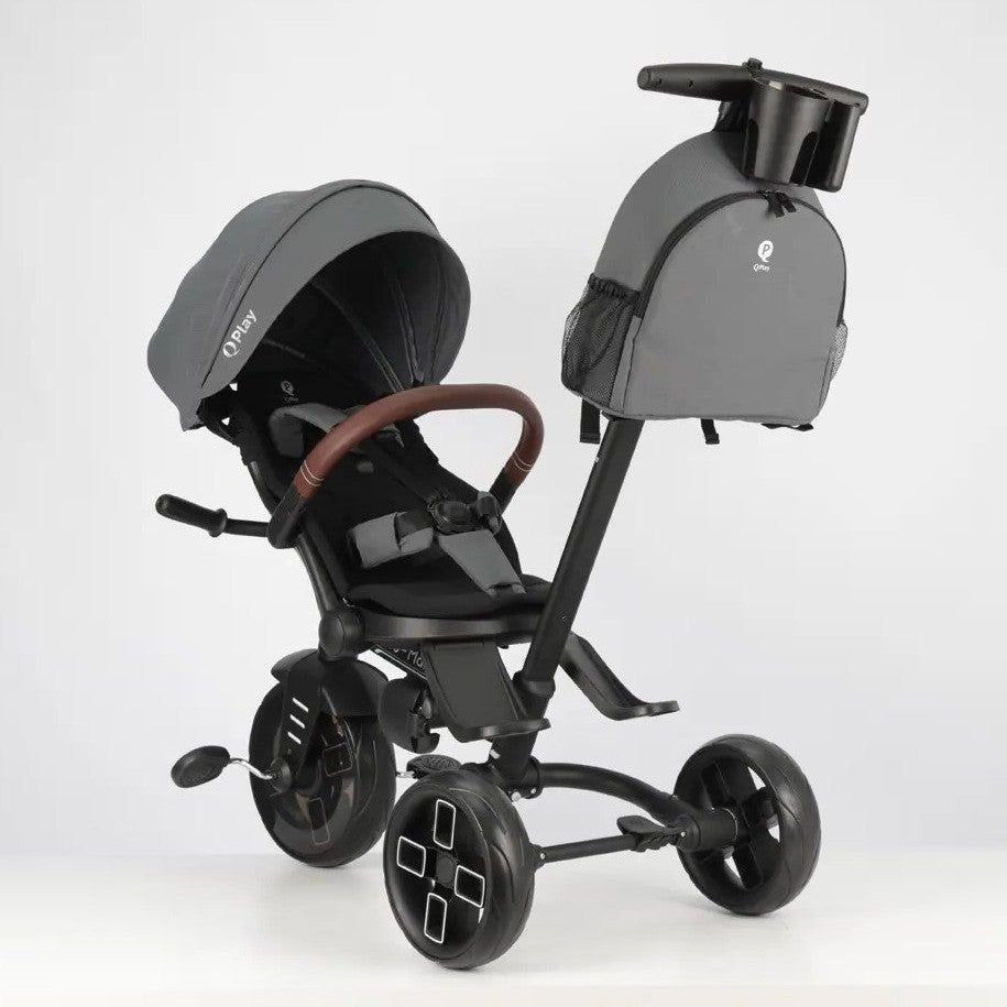 Qplay Stroller Comfo Max 7in1 Grey 10 to 72 Months
