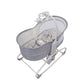 Mastela 4in1 Swing & Bassinet Lite Grey (Birth to 36 Months) - Distressed Box