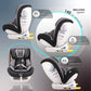 Moon Melhor Baby Seat Black Birth to 12 Years