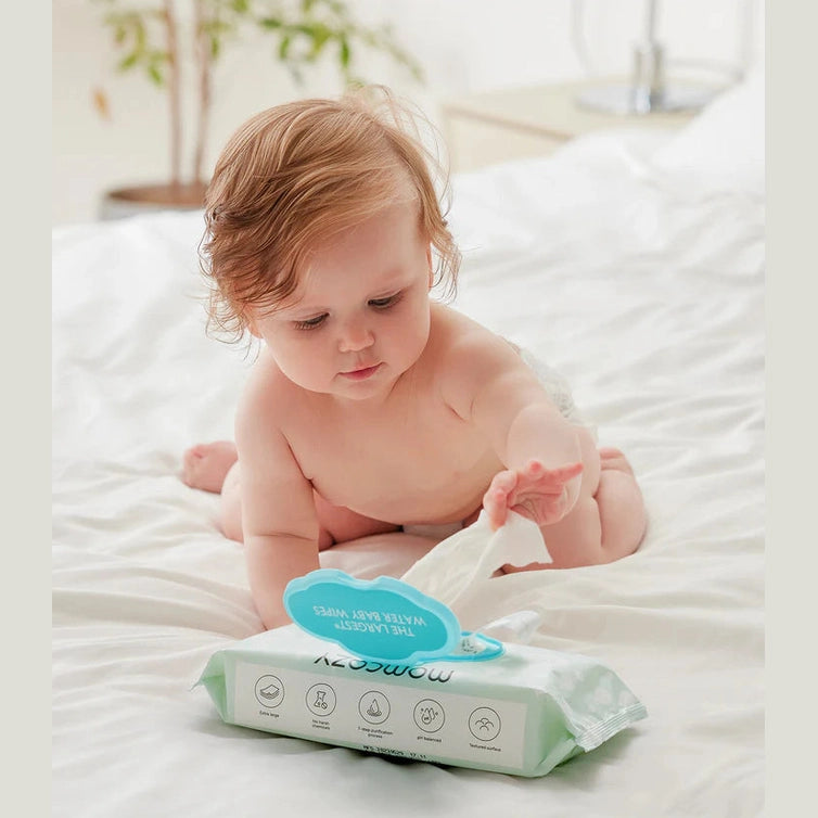 Momcozy Wipes Water Wipes-Extra Large Size Design- 60 Count 1 Packs