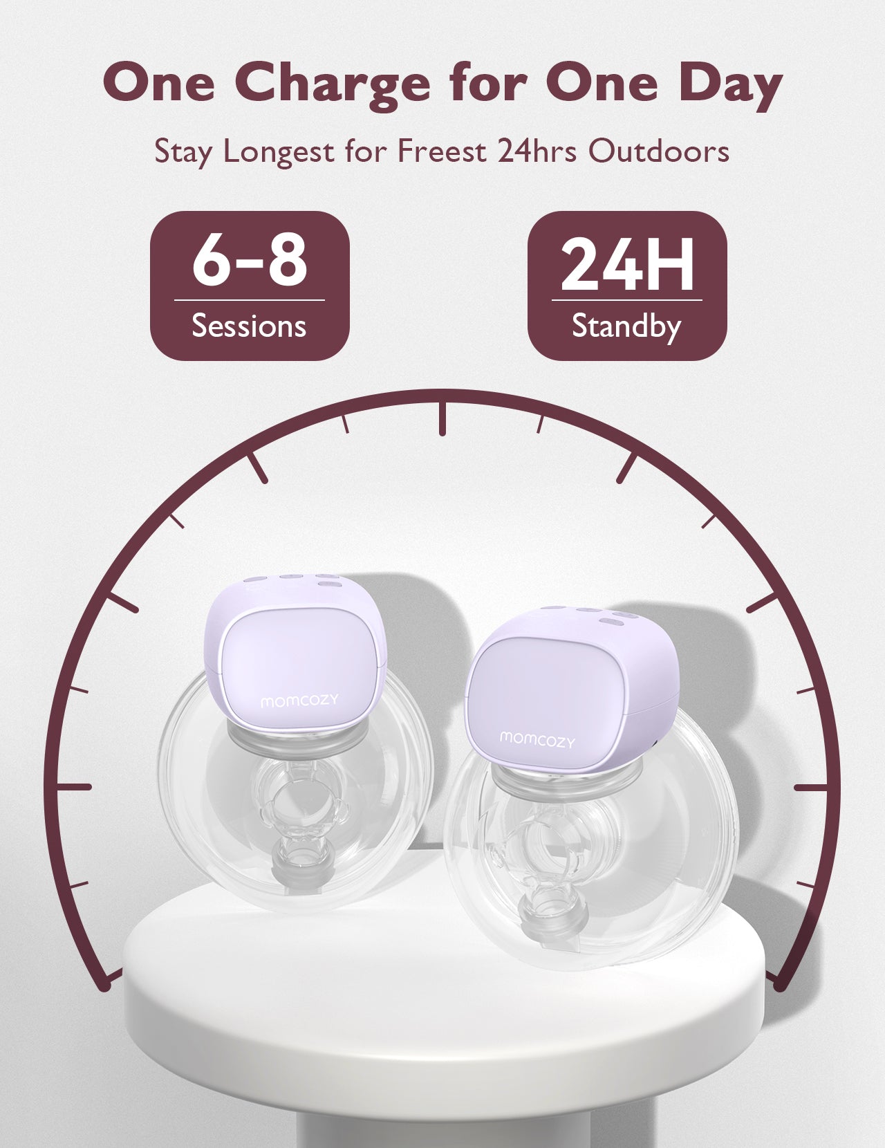 Momcozy Breast Pump S9 Pro Double Grey