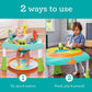 Infantino 2-in-1 Sit Spin and Stand Entertainer and Activity Table - Multicolor - 4 months to 5 Years