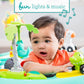 Infantino 2-in-1 Sit Spin and Stand Entertainer and Activity Table - Multicolor - 4 months to 5 Years