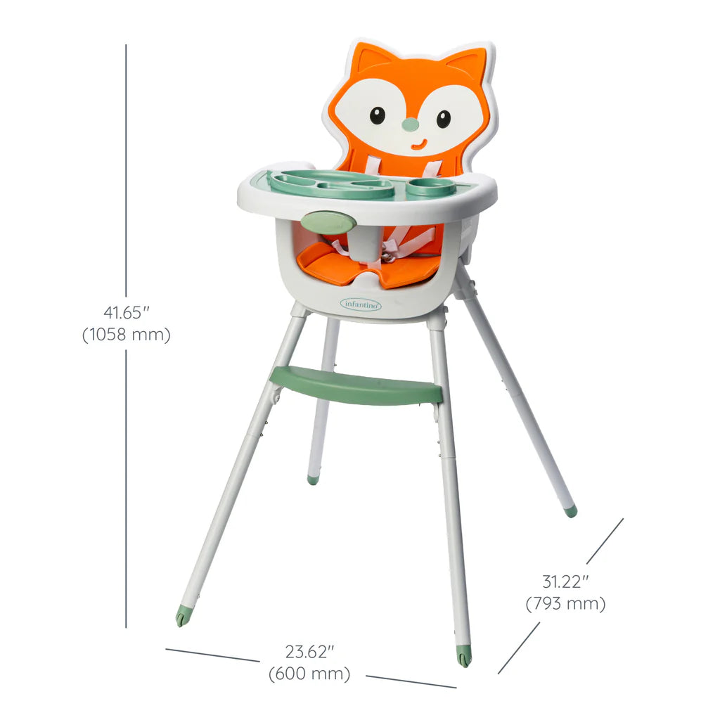 Infantino Grow-With-Me 4-in-1 Convertible High Chair 6 to 36 Months