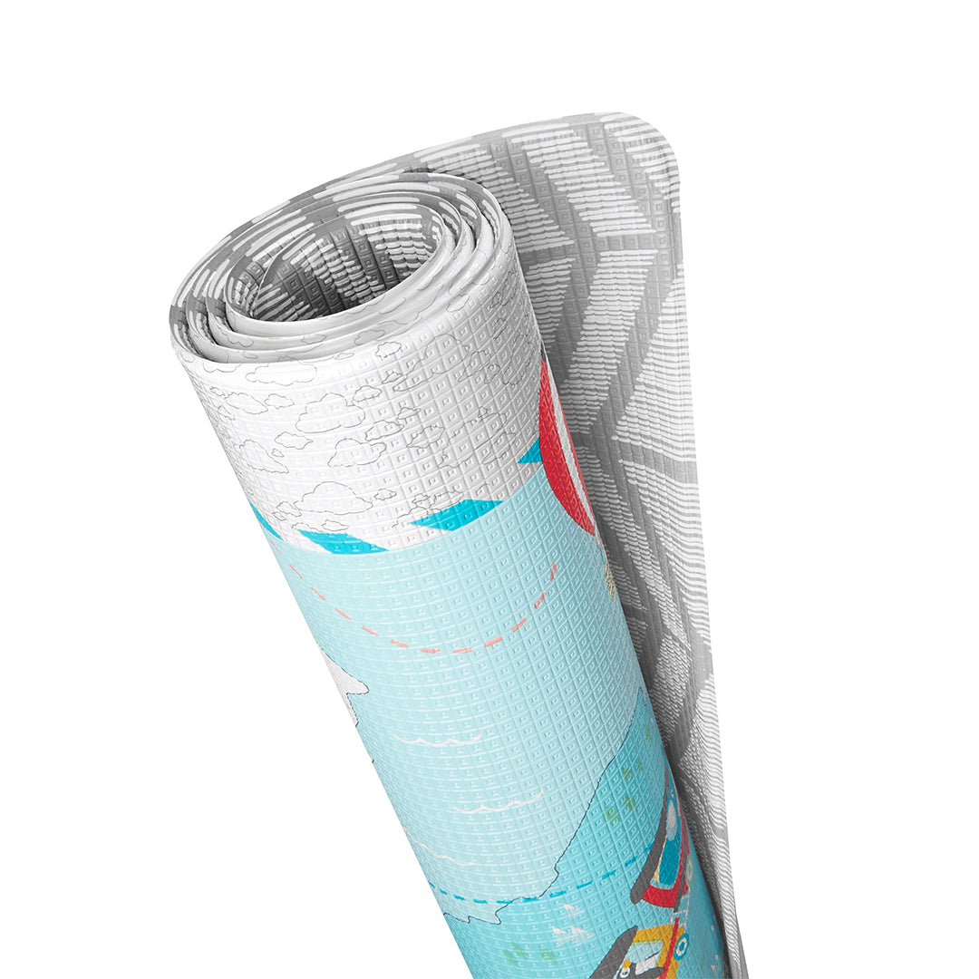 Skip Hop Playgym & Mats Doubleplay Reversible Playmat Distressed Box
