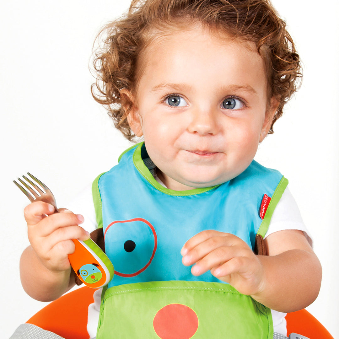 Skip Hop Zoo Utensils Fork &amp; Spoon 3Months to 36Months