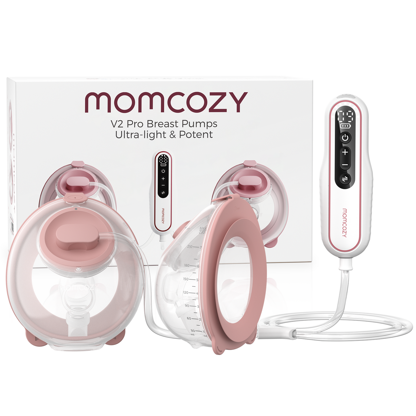 Momcozy Breast Pump V2 pro Red