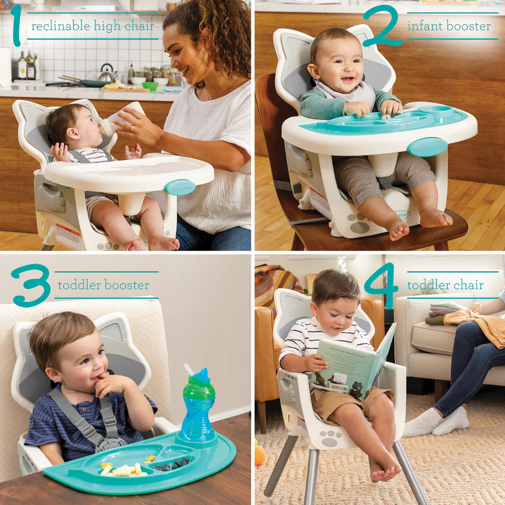 Infantino Grow-With-Me 4-in-1 Convertible High Chair 6 to 36 Months