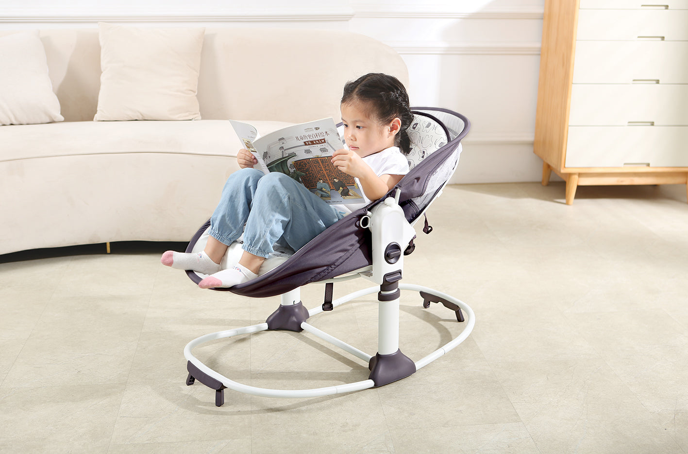 Mastela 6in1 Multi-Function Rocker & Bassinet  (Birth to 36 Months)