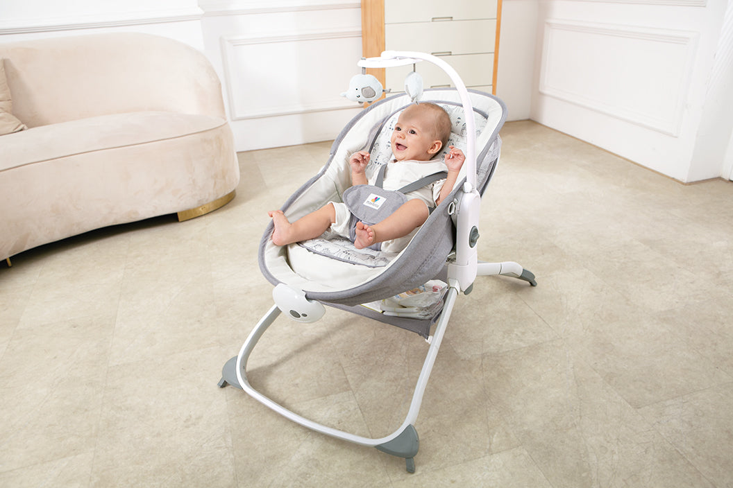 Mastela 6in1 Multi-Function Bassinet, Bouncer and Rocker-Birth to 36months - Toys4All.in