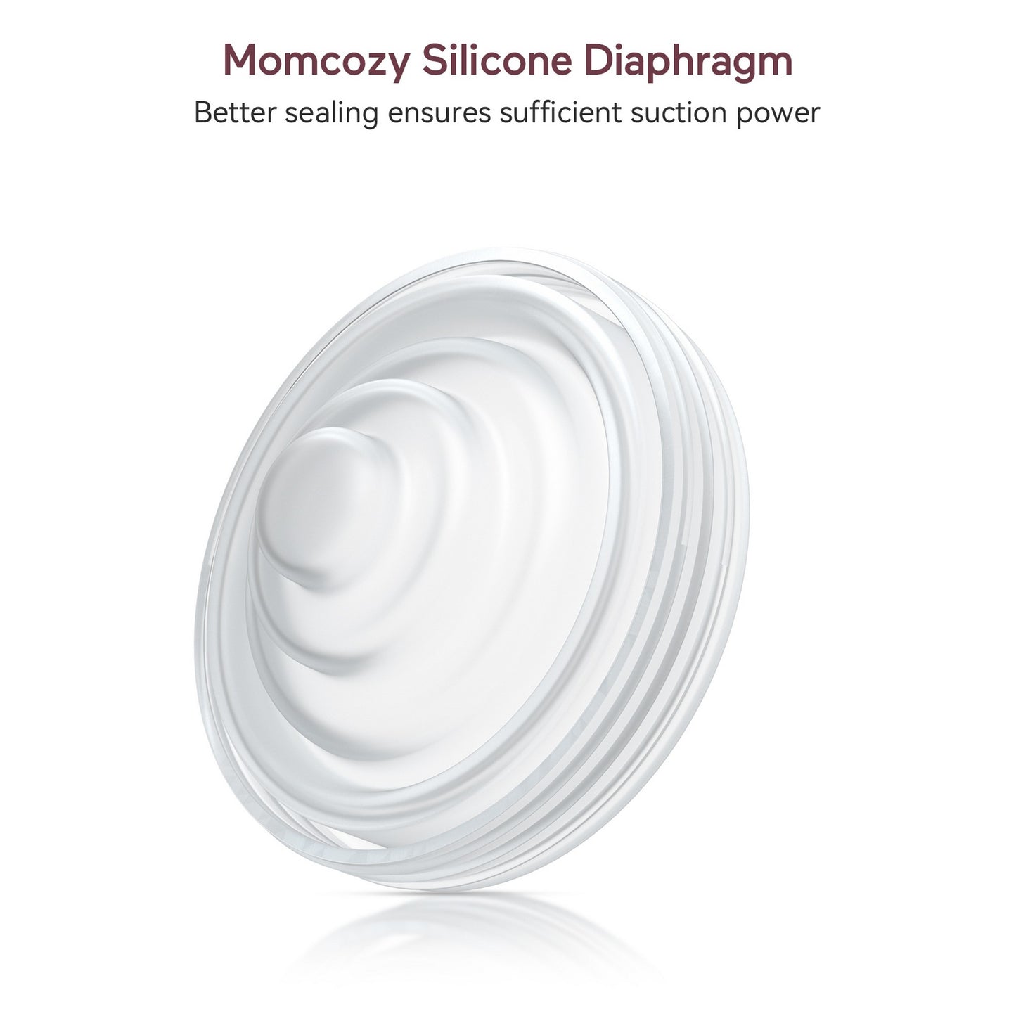 Momcozy Breastfeeding Access Silicone Diaphragm + Valve  for M5 Transparent