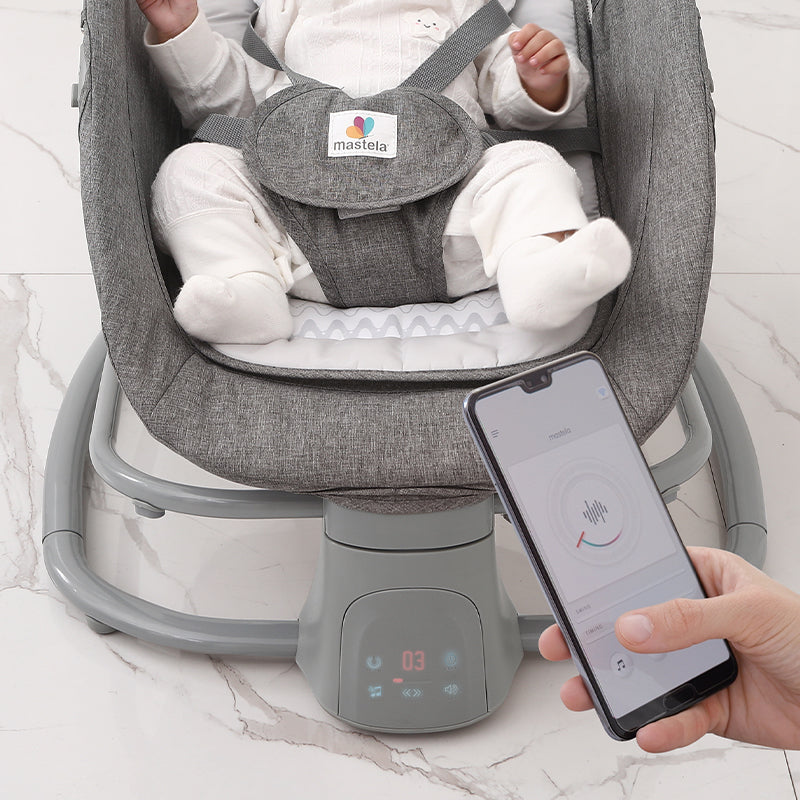 Mastela Deluxe 4in1 Swing & Rocker Birth to 36M - Open Box