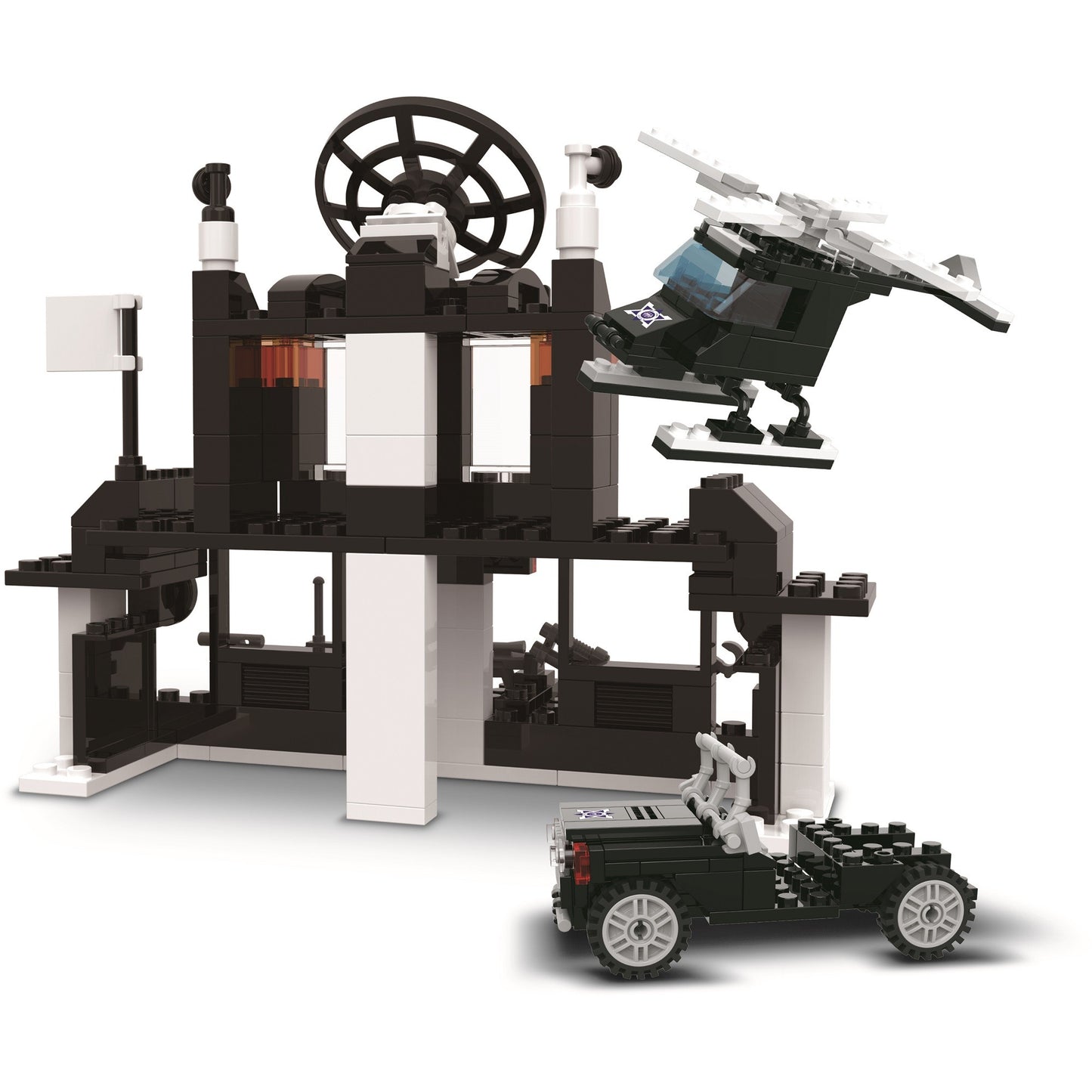 Playzu City Police Control Station Black 6 Years +