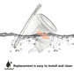 Momcozy Breastfeeding Access Silicone Diaphragm + Valve  for S9 Pro/S12 Pro Transparent
