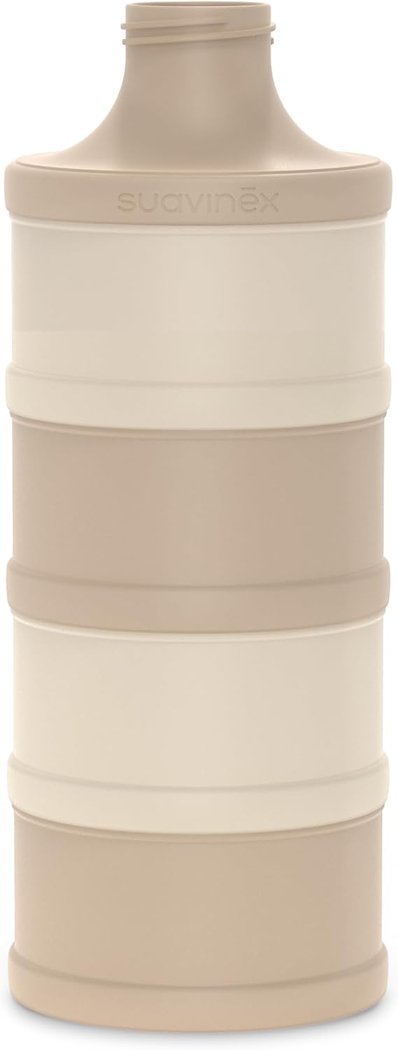 Suavinex Milk Powder & Cereal Dispenser with 4 Stackable Compartments - Suavinex baby product