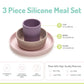 Melii 3 Piece Silicone Feeding Set - 6 to 36 Months
