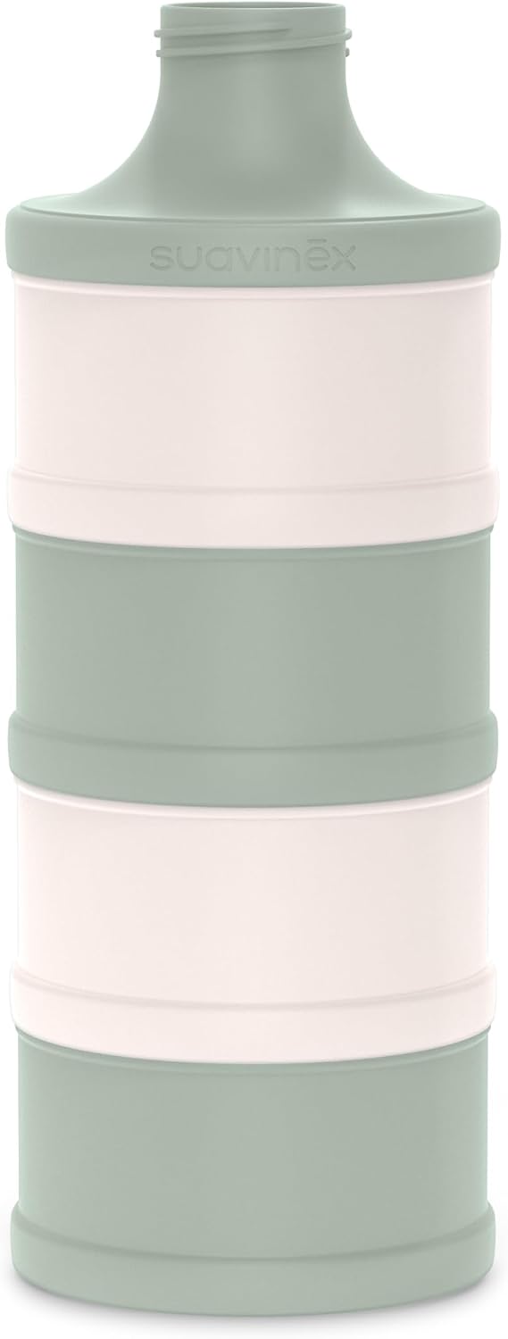 Suavinex Milk Powder & Cereal Dispenser with 4 Stackable Compartments - Suavinex baby product