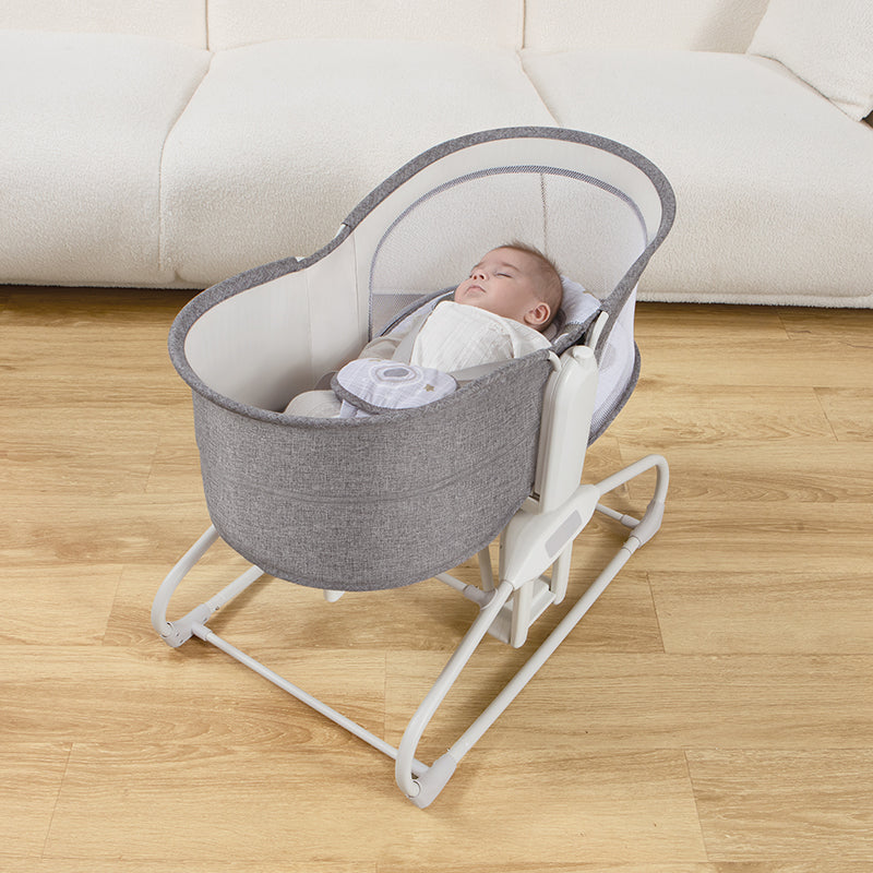Mastela 4in1 Swing &amp; Bassinet (Birth to 36 Months) Distressed Box