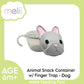 Melii Snack Container with Finger Trap 3 to 24 Months