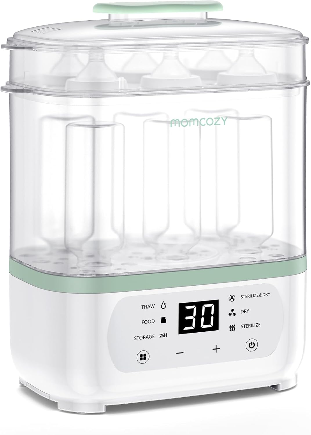 Momcozy Sterilizers & Warmer 8 in 1 Sterilizer and Dryer White