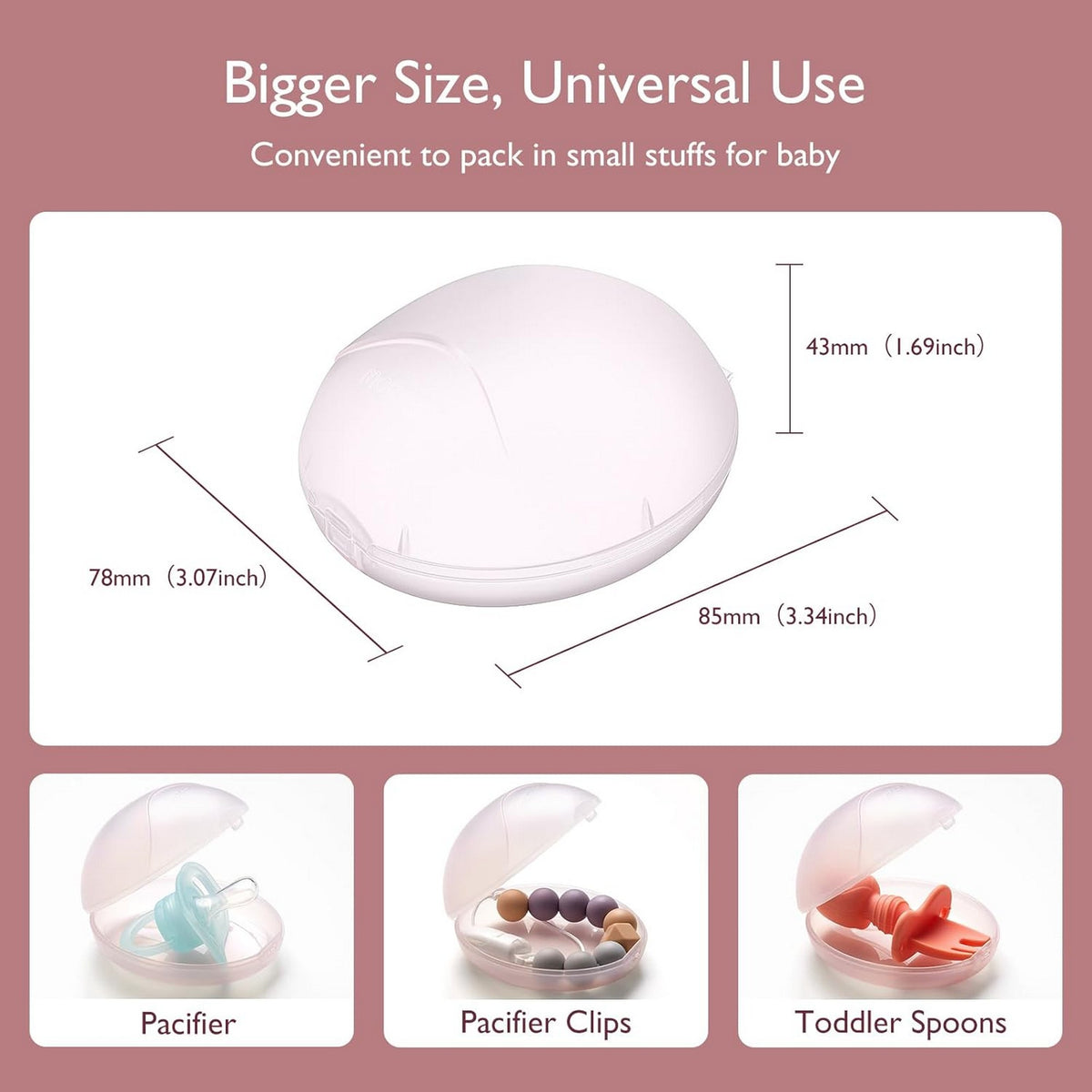 Momcozy Breastfeeding Access Nipple Shields-20mm Transparent