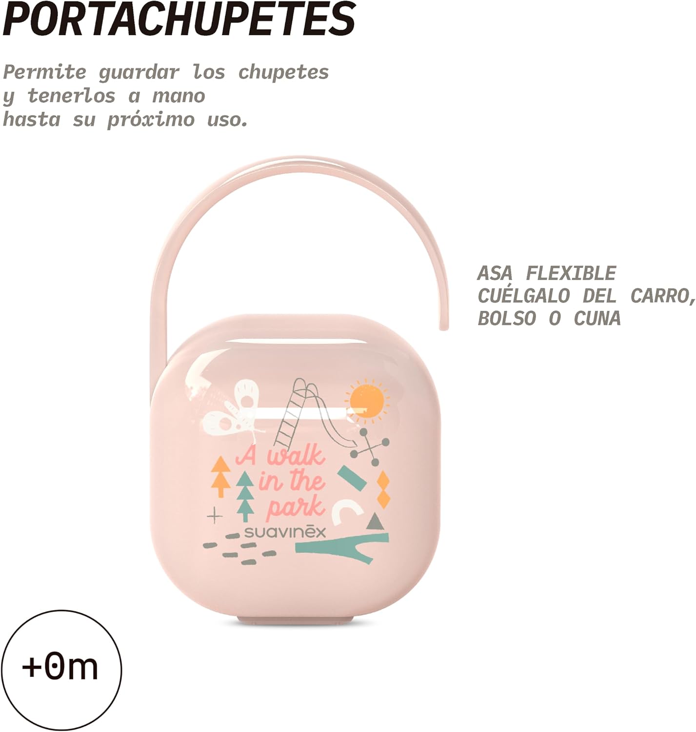 Suavinex Soother Case / Holder for 2 Pacifiers - Suavinex baby product