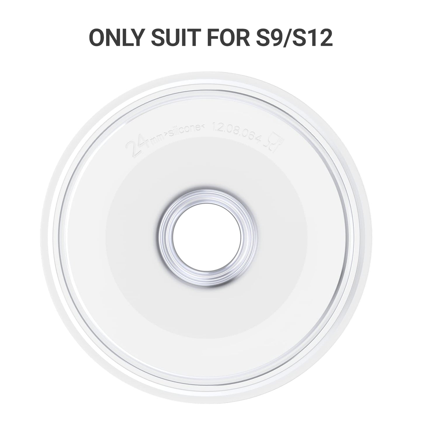Momcozy Breastfeeding Access 24mm Flange for S9 Pro Wearable Pump Transparent