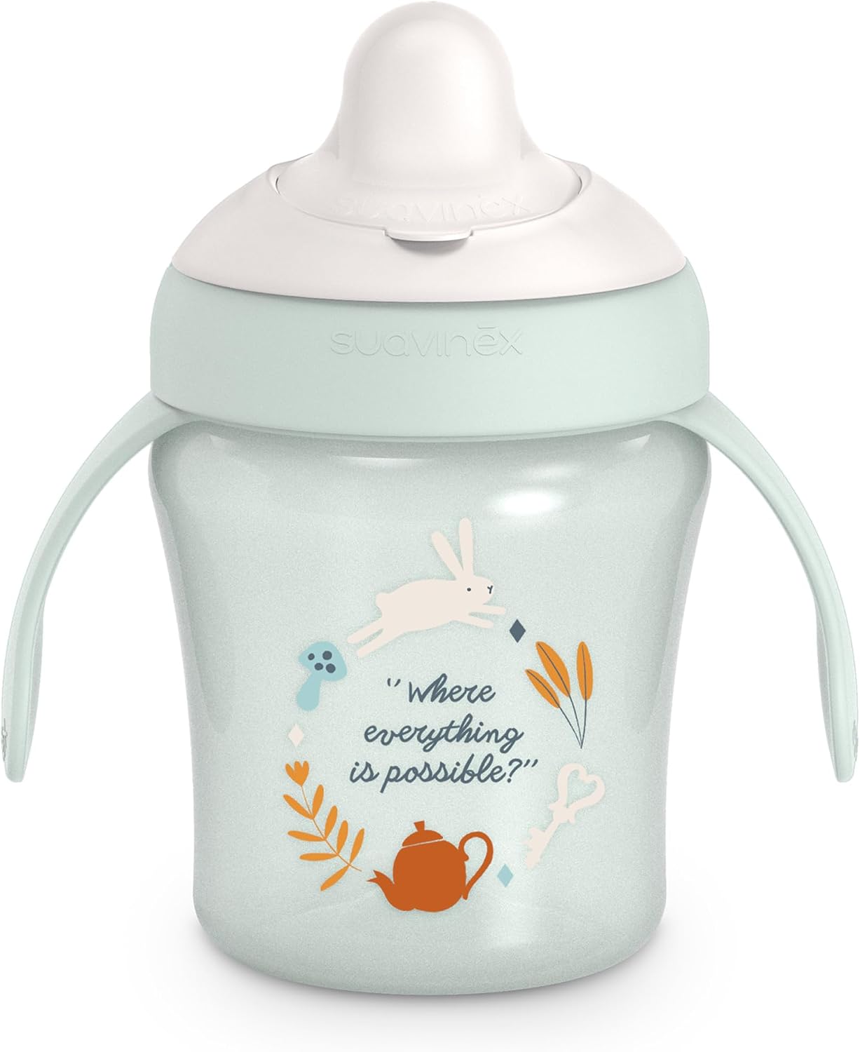 Suavinex Wonderland Learning Cup with Anti-Spill Spout & Removable Handles (6-18 Months) - Suavinex baby product