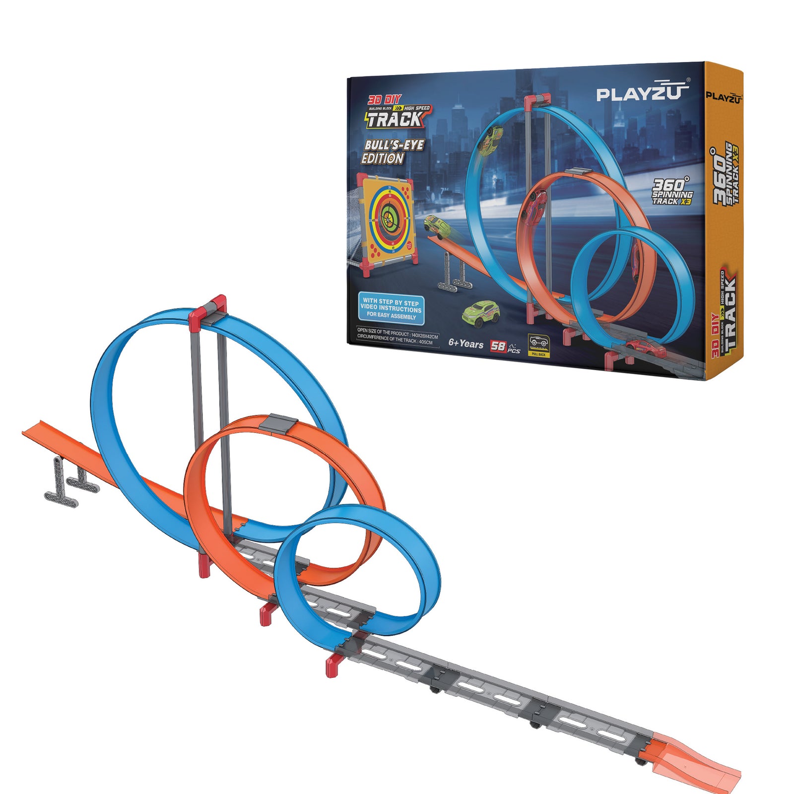 Playzu High Speed Pull Back -3A-Target 6+Years
