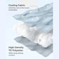 Momcozy Maternity Accessory G Shaped Cooling Fabric Pregnancy Pillow Grey