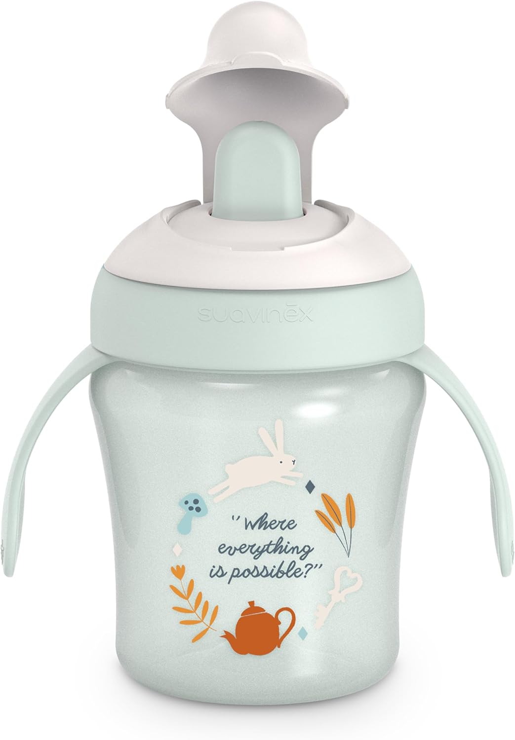 Suavinex Wonderland Learning Cup with Anti-Spill Spout & Removable Handles (6-18 Months) - Suavinex baby product
