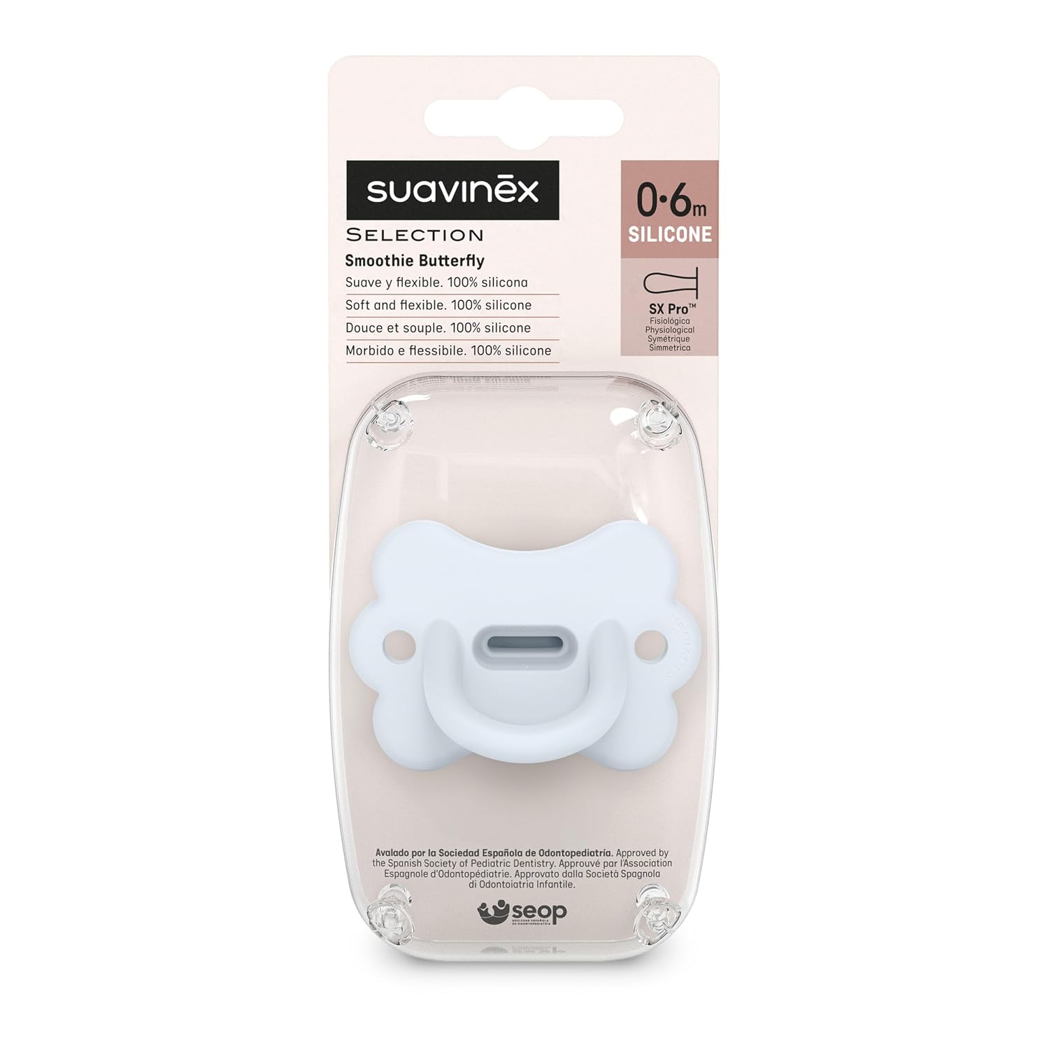 Suavinex All-Silicone Soother with SX Pro Physiological Teat - Suavinex baby product