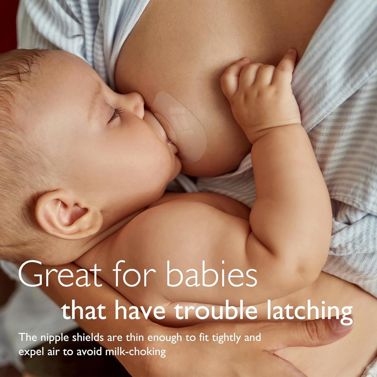 Momcozy Breastfeeding Access Nipple Shields-20mm Transparent