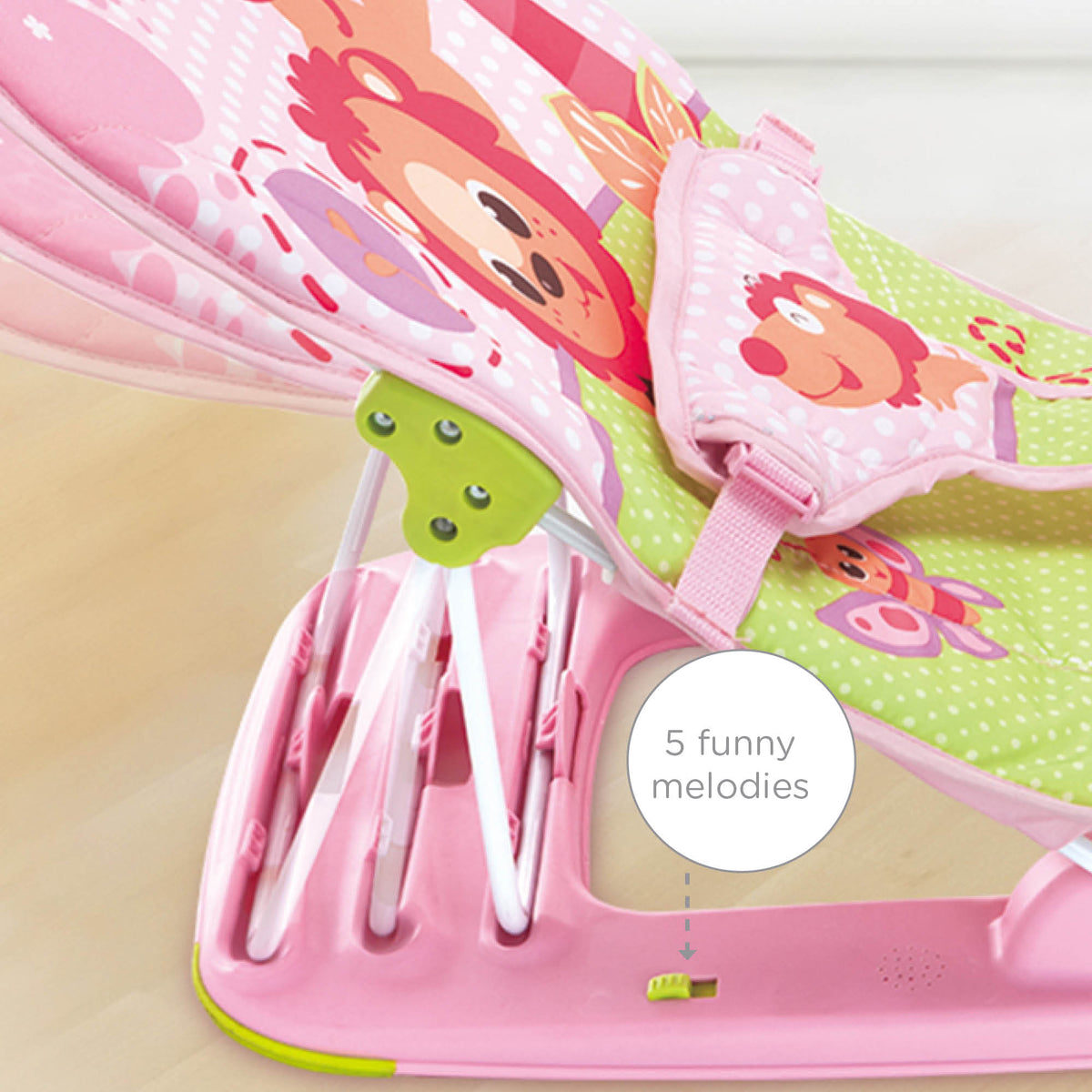 Mastela Fold Up Infant Seat - Birth+ 6 M