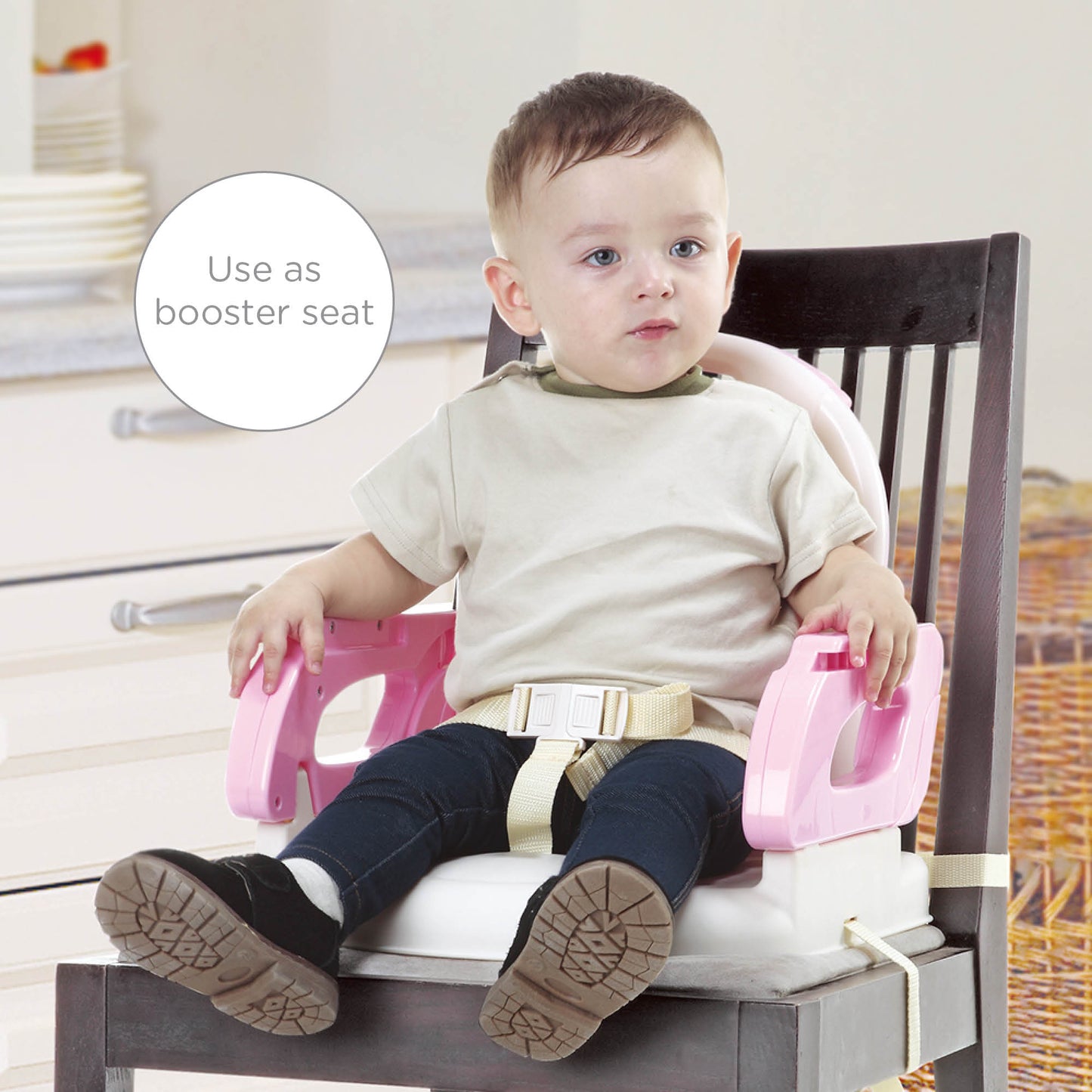 Mastela Folding Booster Seat - 6months to 48months