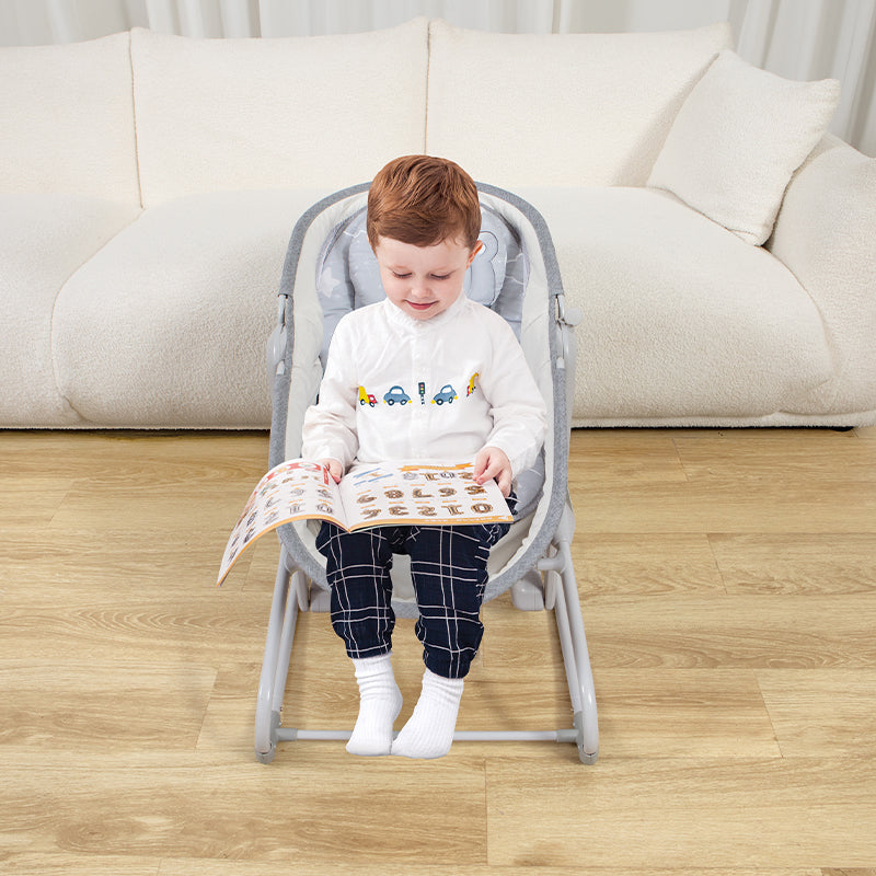 Mastela 4in1 Swing &amp; Bassinet (Birth to 36 Months) Distressed Box