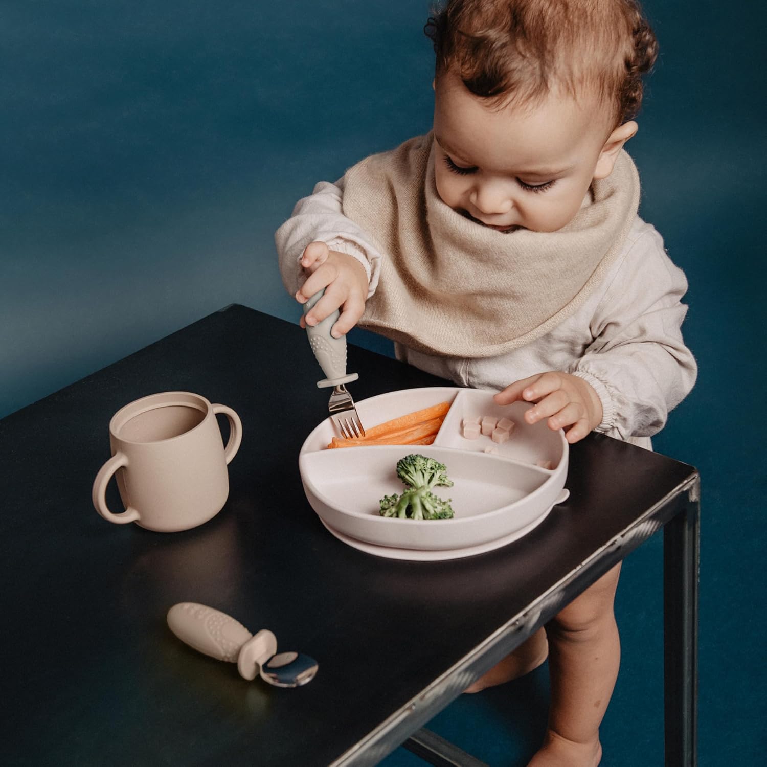 Suavinex Silicone Divided Suction Plate - Suavinex baby product
