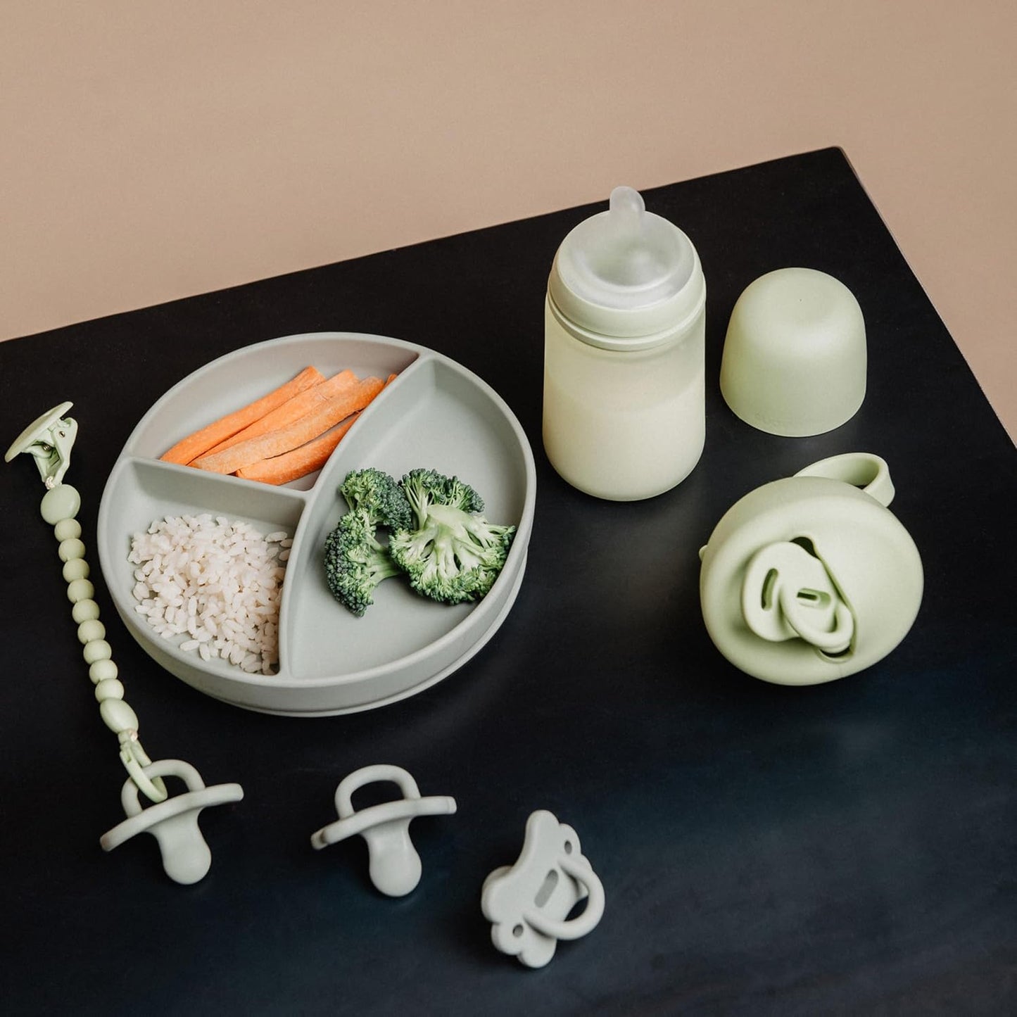 Suavinex Silicone Divided Suction Plate - Suavinex baby product