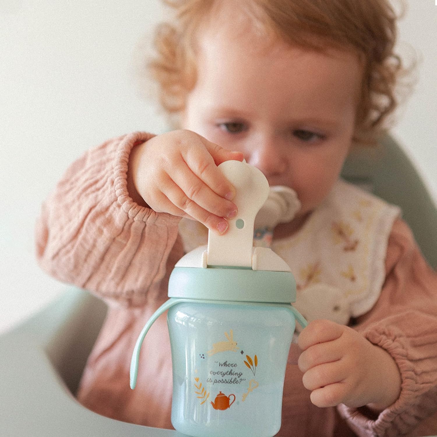 Suavinex Wonderland Learning Cup with Anti-Spill Spout & Removable Handles (6-18 Months) - Suavinex baby product
