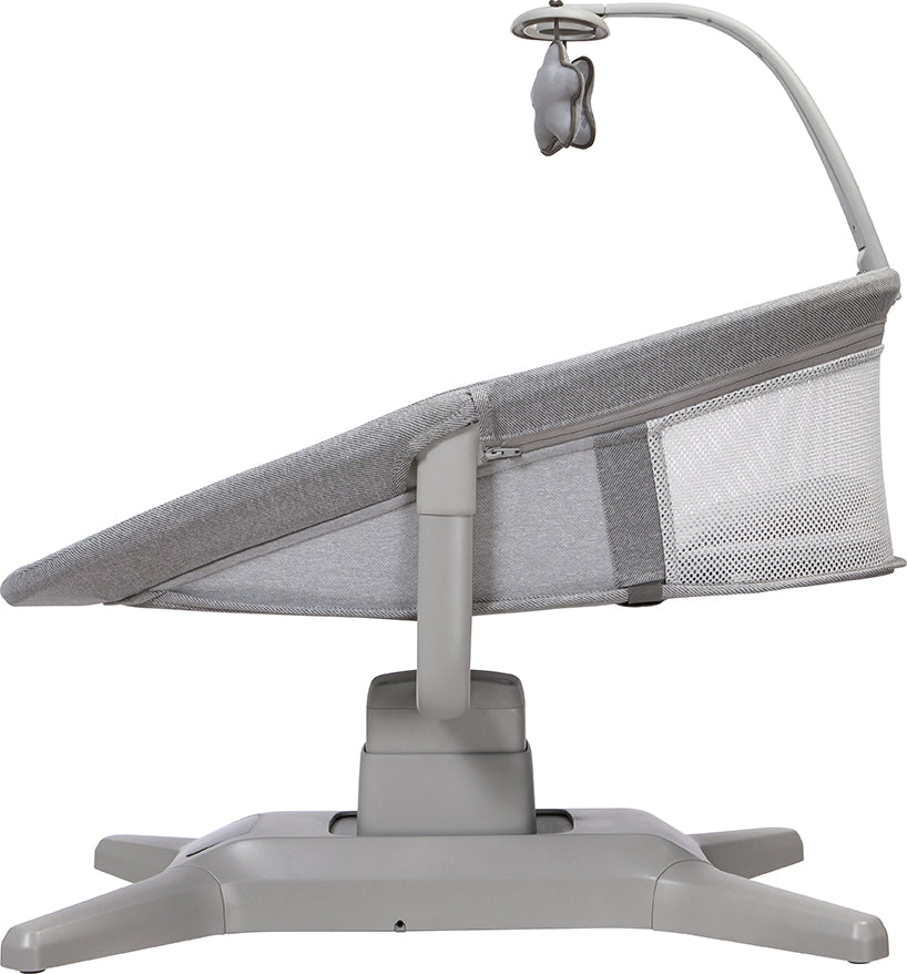 Mastela Swing X multi-motion baby cradle Lite Grey Birth to 36M