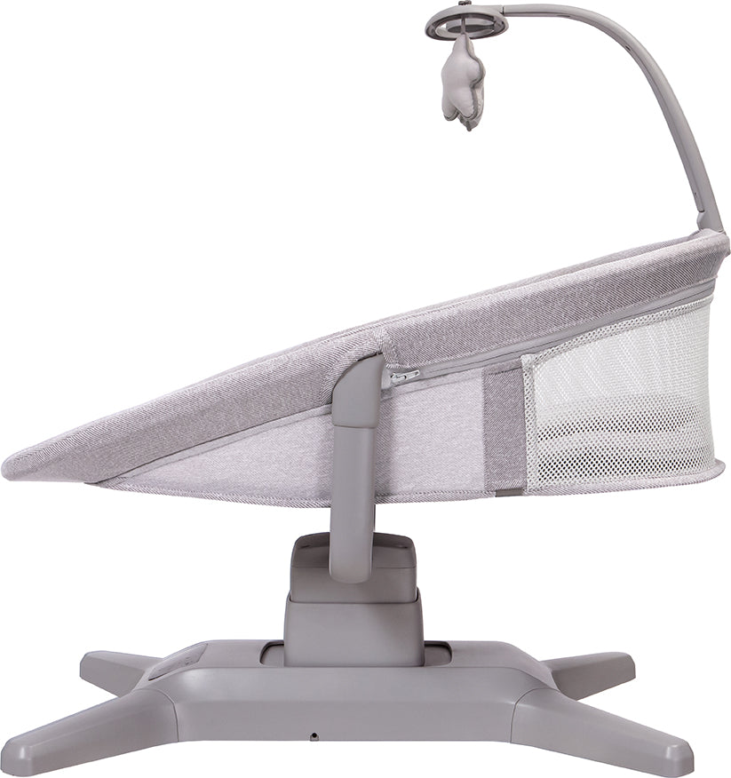 Mastela Swing X multi-motion baby cradle Lite Grey Birth to 36M - Open Box