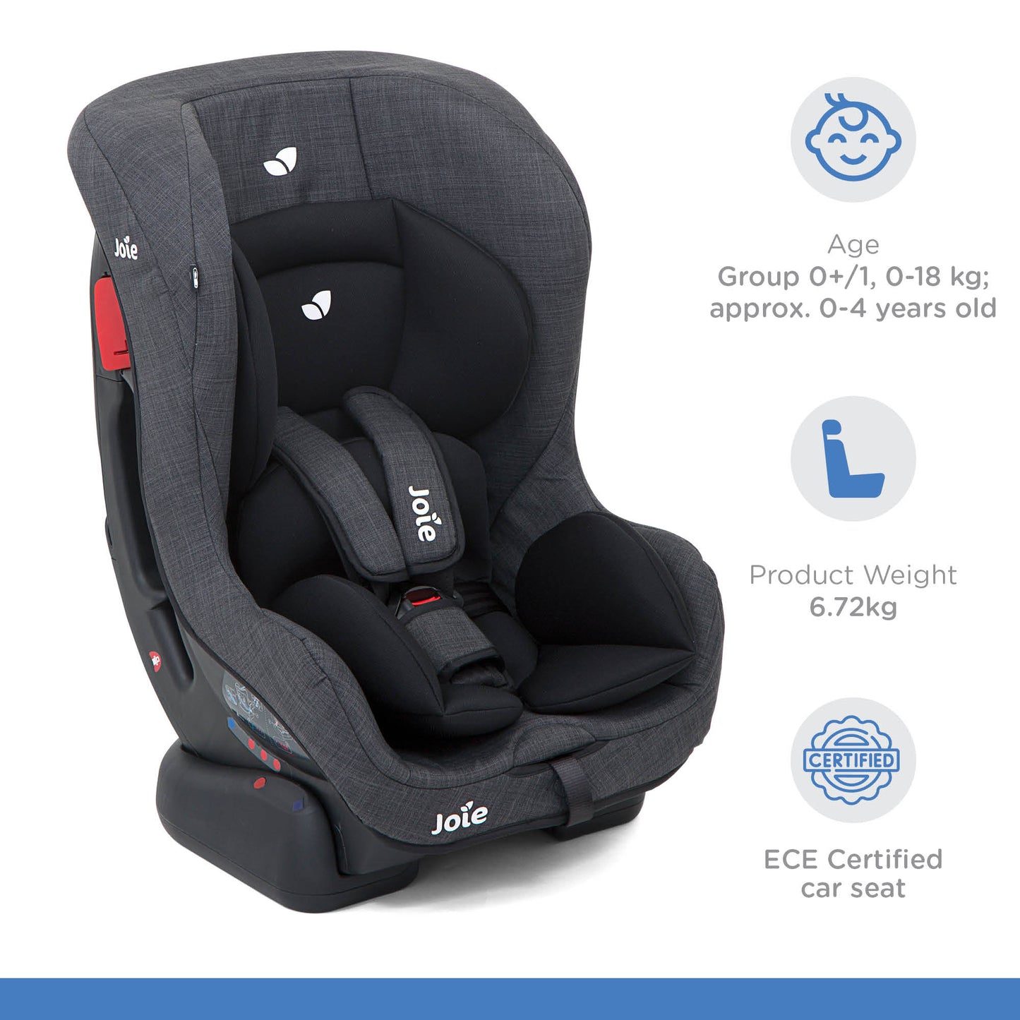 Joie Tilt Baby Baby Seat-Birth to 48months Open Box