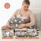 Momcozy Maternity Accessory Adjustable Nursing Pillow Grey & White