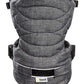Hauck 2 Way Carrier Baby Carrier Melange Charcoal Birth+ to 9M - Open Box
