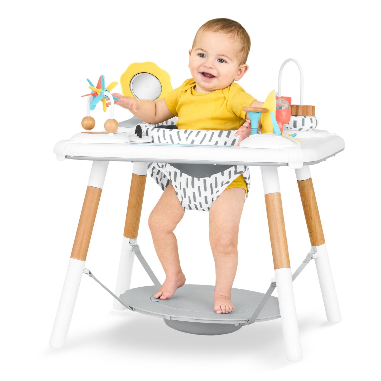 Skip Hop Discoverosity Montessori-Inspired 3-Stage Activity Center & Play Table White 4M to 48M