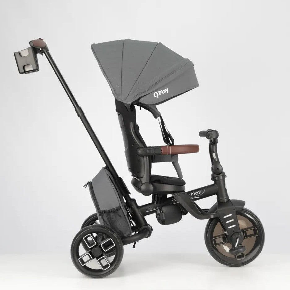 Qplay Stroller Comfo Max 7in1 Grey 10 to 72 Months