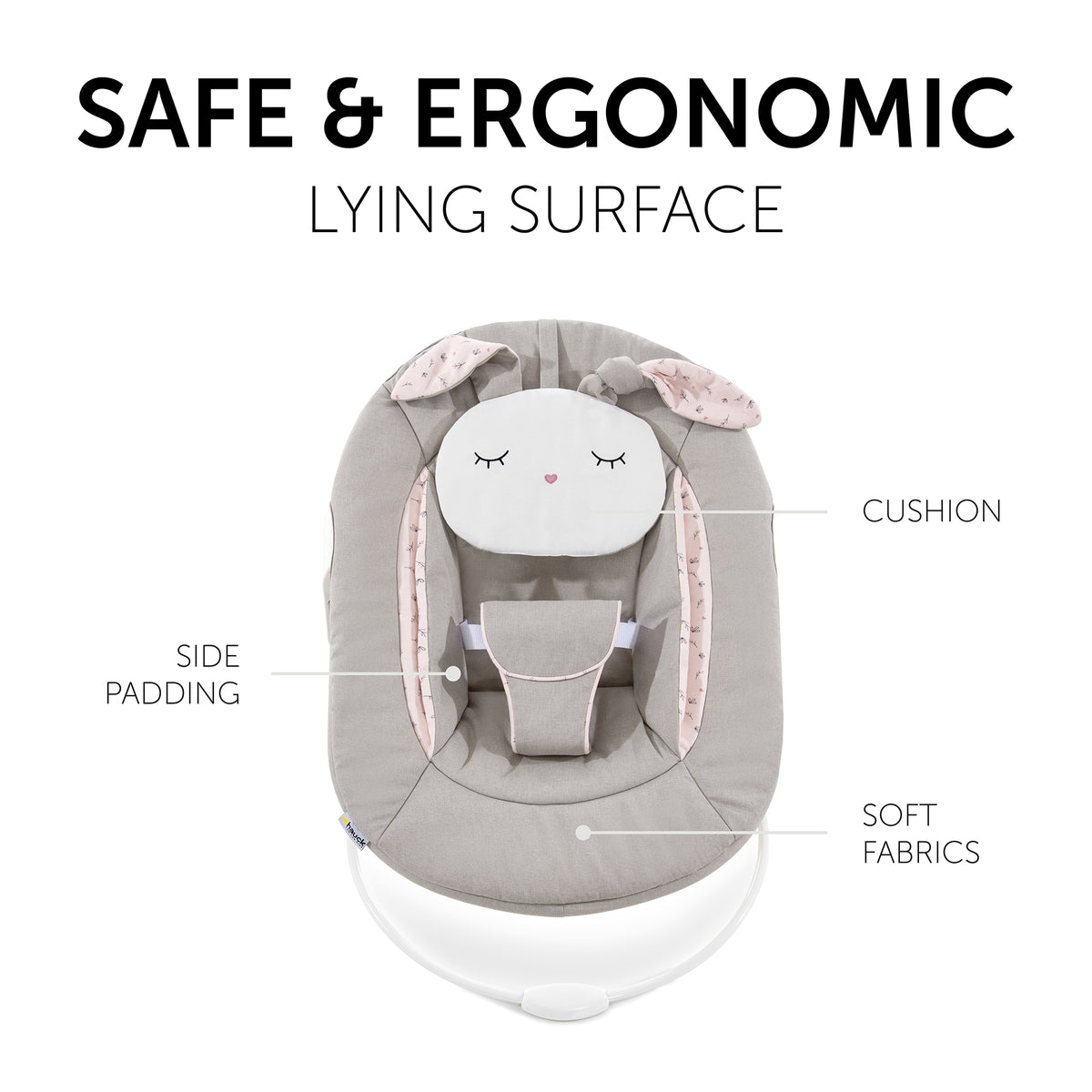 Hauck Alpha Bouncer 2in1 Rocker &amp; Bouncer Birth to 6 months